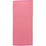 Коврик для сушки посуды 38*50см «Волна» розовый