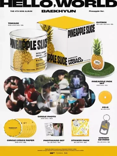 BAEKHYUN - Hello, World [Pineapple Ver.]
