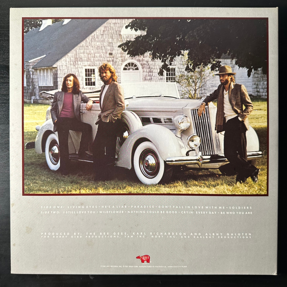 Bee Gees ‎– Living Eyes (Япония 1981г.)