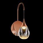 Настенный светильник MB24001004-1A copper/clear