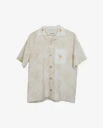 Рубашка Soeurs с Цветами на Карманах белая