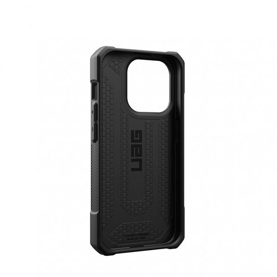 Чехол Uag Monarch для iPhone 15 Pro 6.1", цвет черный (Kevlar-Black)