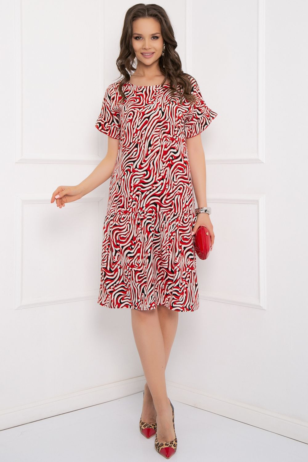 ПЛАТЬЕ САЛИНИ (РЭД) Bellovera (Акция)