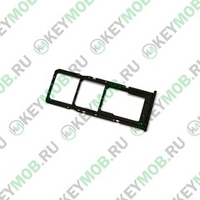 Контейнер SIM для телефона Samsung Galaxy A12 (SM-A125F), Черный