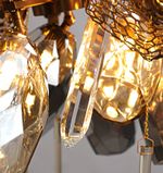 Люстра 8898P/BM gold/smoky