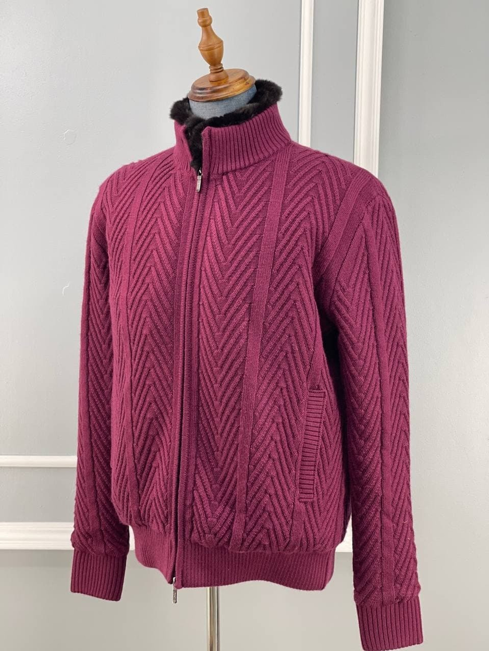 Кардиган Loro Piana с мехом