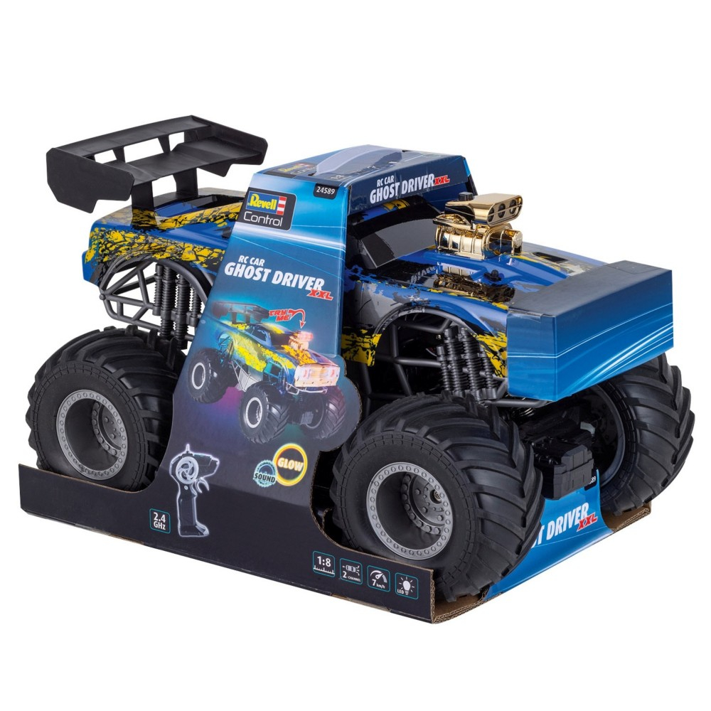 Радиоуправляемый трюковой автомобиль Revell Control Ghost Driver XXL 24589 1:8 2,4 ГГц — фото 1