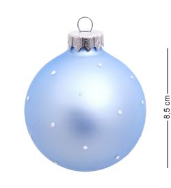 Элита НФШ-1030 Ел. украшения Шар «Снегурочка на коньках» 85 мм