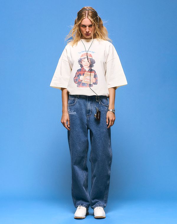 Джинсы Skateur Fantôme синие - фото 3