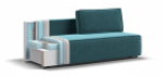 Диван Норд мини Велюр Монолит зеленый (последний экземпляр)