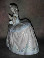 Статуэтка. Фарфор. Девочка Пилар со щенком. Lladro. Испания