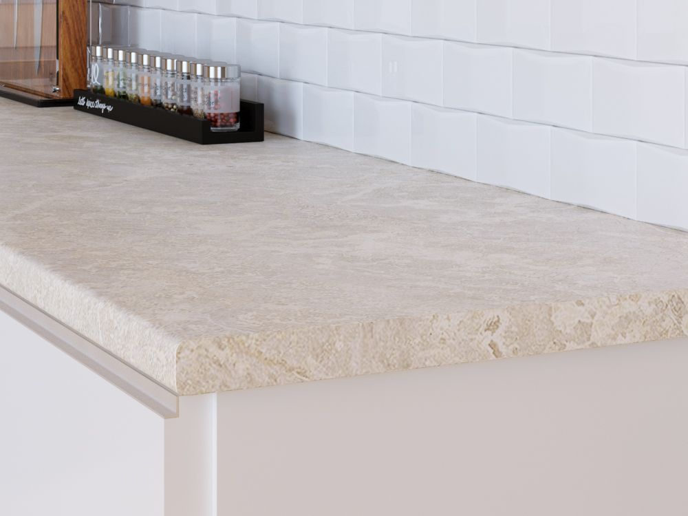 Столешница Королевский опал светлый 4 кат 3050*600*40 (997)