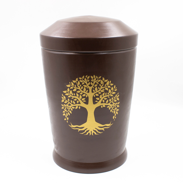 Урна биоразлагаемая «Вера» коричневая