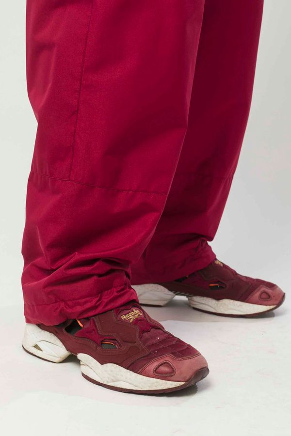 Штаны Square Pants Wide бордовые - фото 6