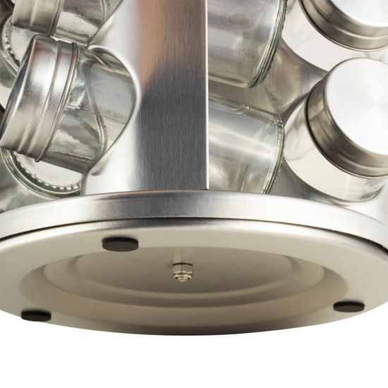 Набор ёмкостей для специй 16 шт. Ofenbach NB 101003 на круглой подставке из нержавеющей стали