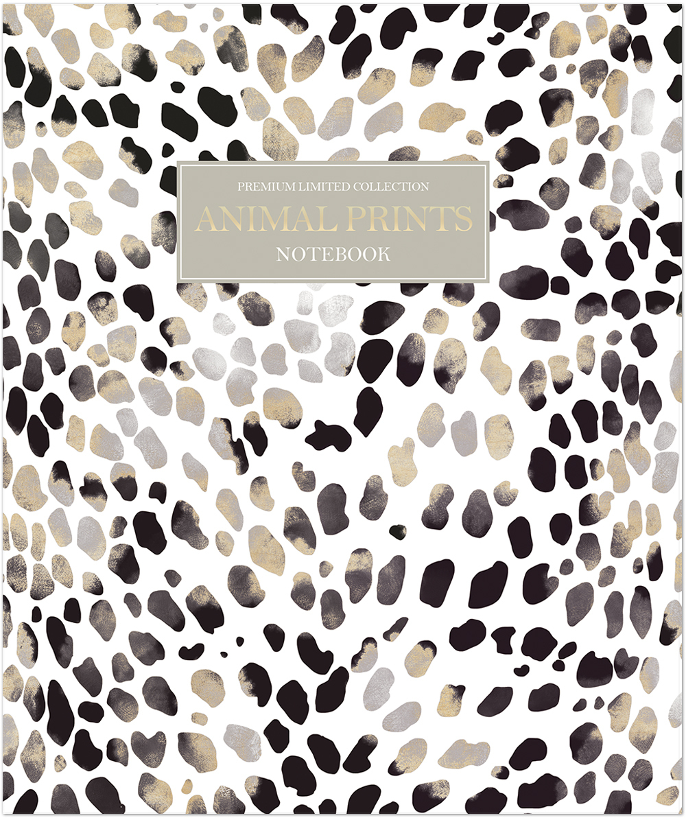 Тетрадь общая 48 листов на скрепке "Animal Print"