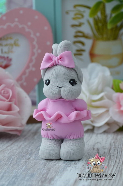 Силиконовая форма Зайка Мила