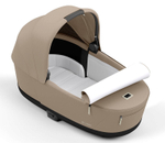 Коляска 3 в 1 Cybex Priam IV Rosegold complete и автокресло Aton S2 i-Size Lava Grey Cozy Beige