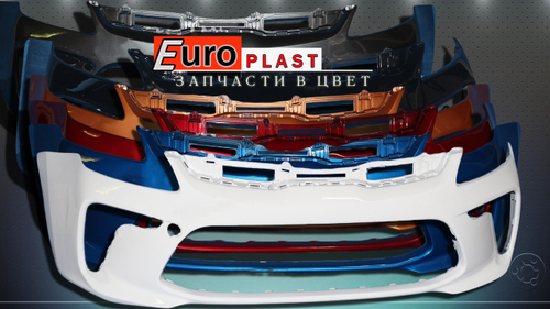 Передний бампер Киа Рио 4 все цвета