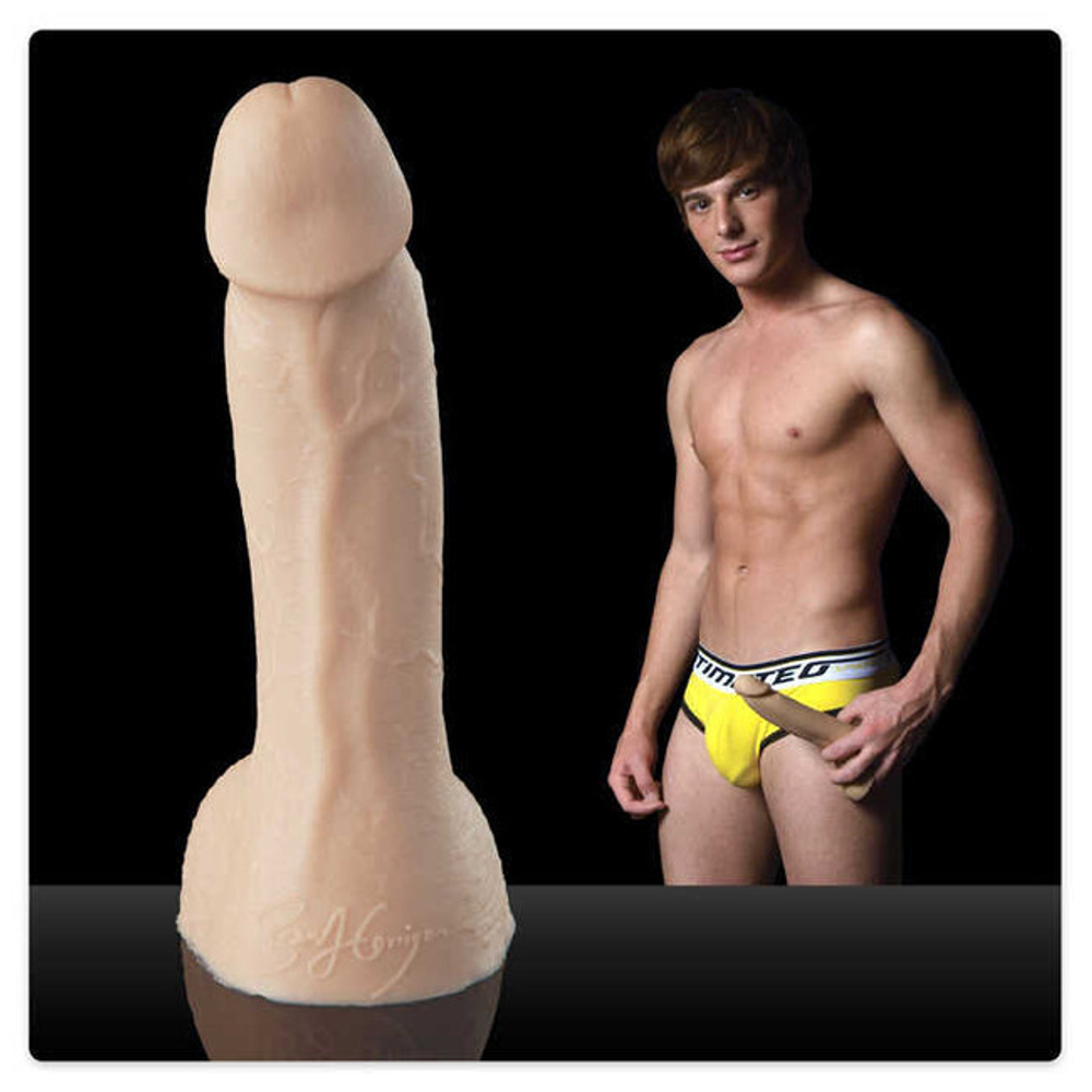 Натуральный фаллос Fleshjack , Boys Brent Corrigan Dildo (Цвет: телесный)