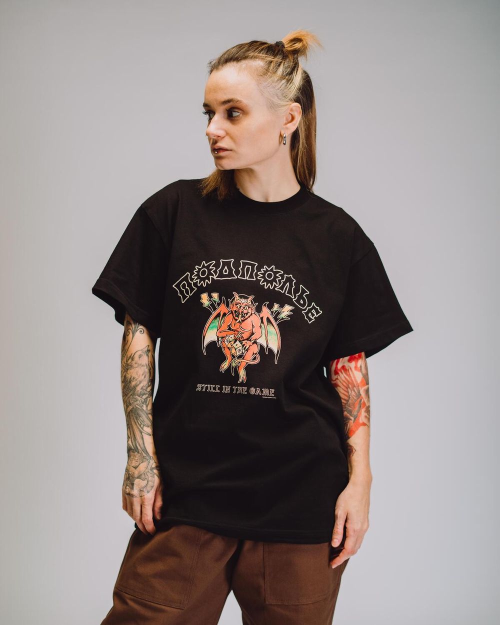 Футболка Подполье Still черная