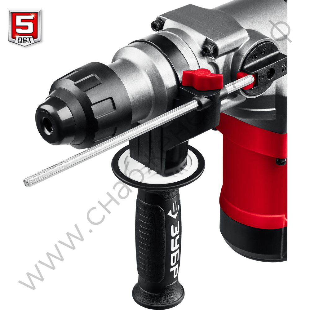 ЗУБР 32 мм, 1500 Вт, перфоратор SDS Plus, АВТ (ПВ-32-1500 ЭВ)