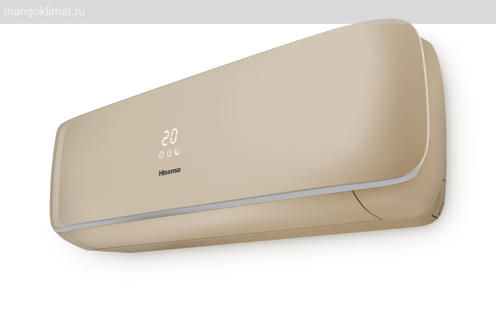 Инверторная сплит-система Hisense серии CHAMPAGNE CRYSTAL SUPER DC Inverter (R32) AS-10UW4RVETG01(C) (комплект)