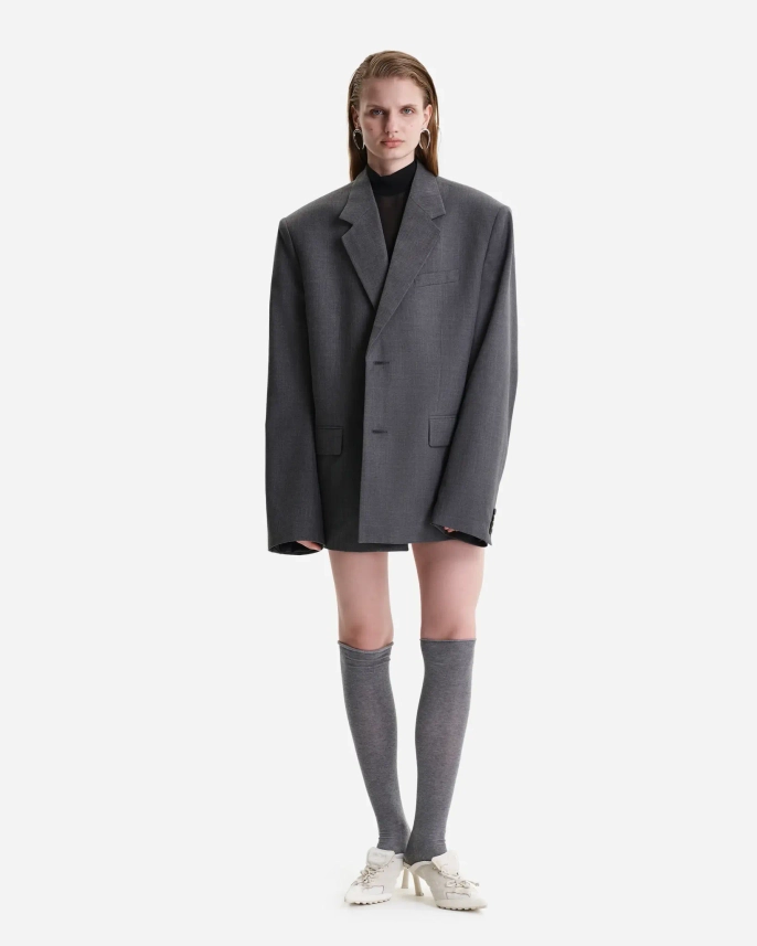 Пиджак Power Suit серый