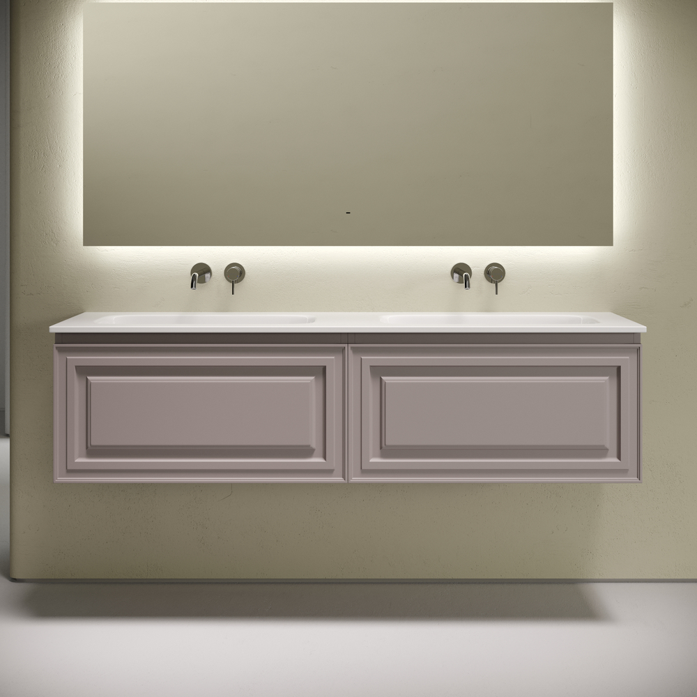 Тумба подвесная Sancos Very c одним ящиком 790х445х406, Doha Soft, VR80SM