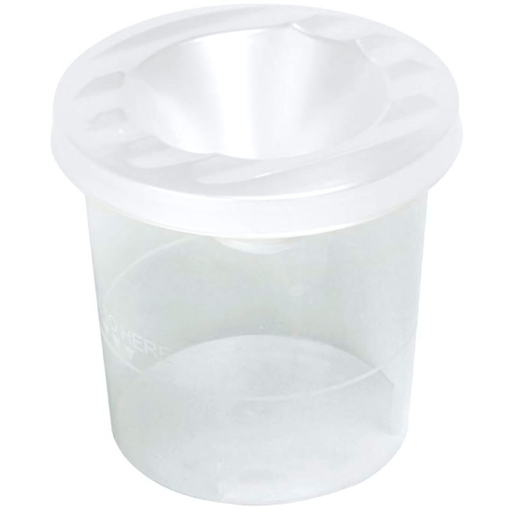 Стакан-непроливайка белый (Гамма)