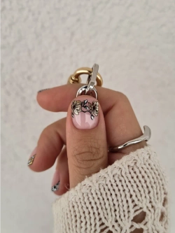 Lucky Rose Слайдеры наклейки для ногтей Foil 141