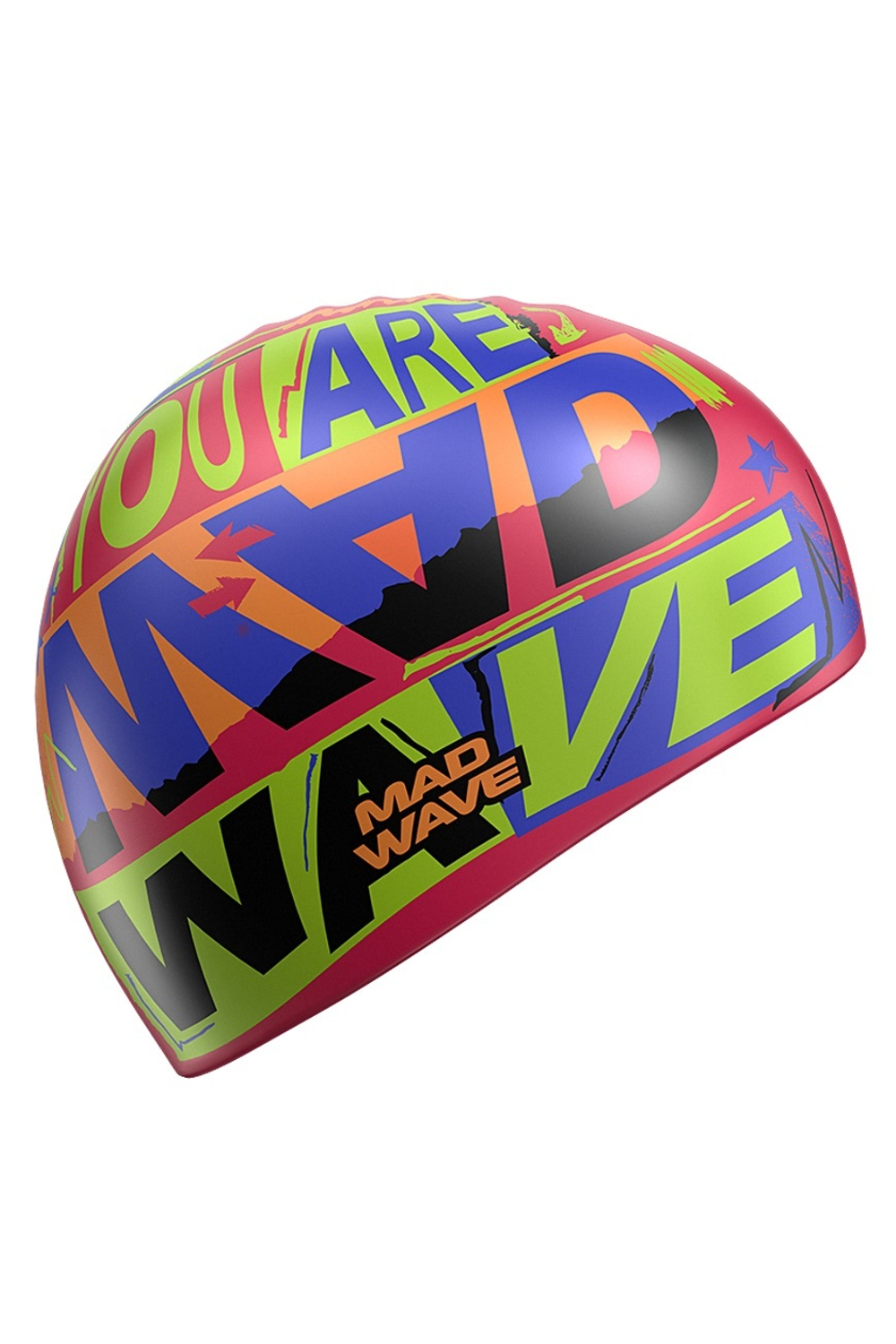 СИЛИКОНОВАЯ ШАПОЧКА MADWAVE YOU ARE