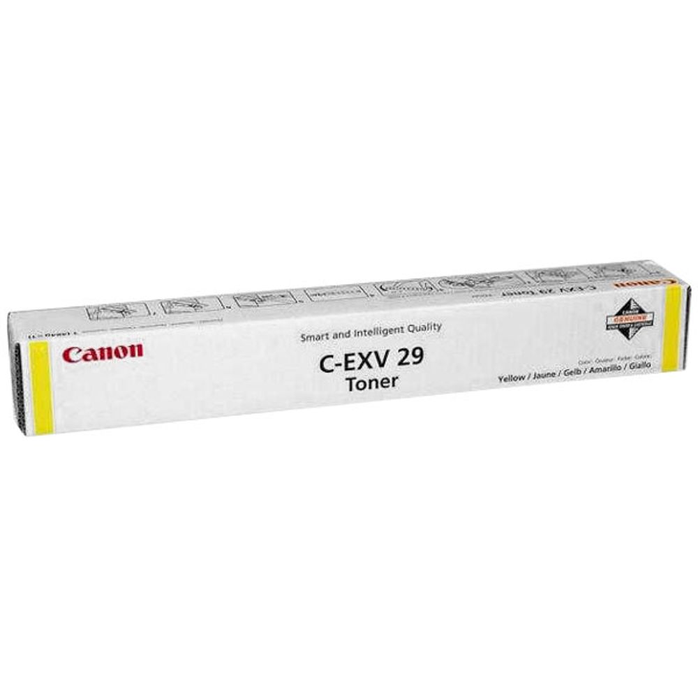 Тонер-картридж CANON C-EXV-29 Y (2802B002) желтый