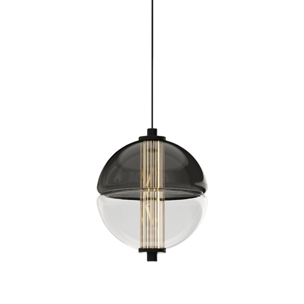 Подвесной светильник MD24022079-1A black/smoky