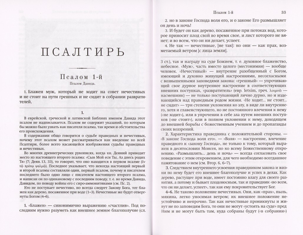 Псалтирь толковая. Профессор А. Лопухин
