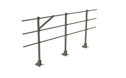 Кровельное ограждение Fachmann КО/PL/PVC/1200-3-3000 RAL