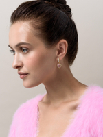 Серьги Heart Pink Dimonds