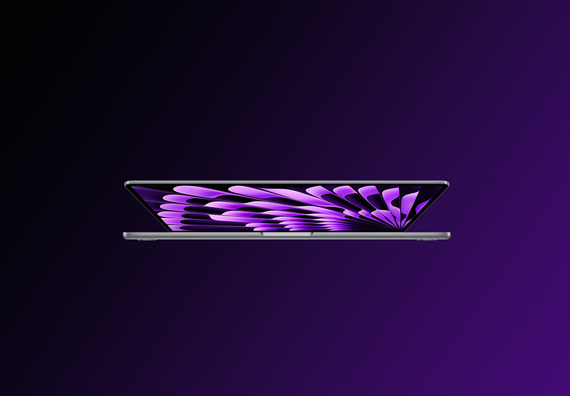 Ноутбук Apple MacBook Air 15&quot; (M2, 8 Gb, 256 Gb SSD) Серый космос (MQKP3)