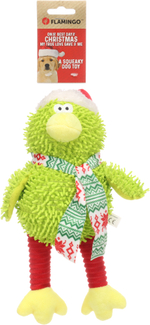 Игрушка для собак Птица VIVIANA 21x11x31 см, зеленая, Flamingo