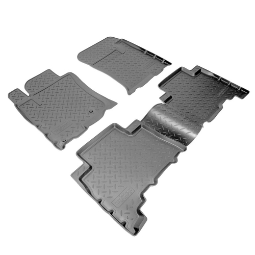Ковры в салон Norplast/Unidec для Lexus GX II (2009-2013), Черный, 4 штуки, арт.NPL-Po-47-35