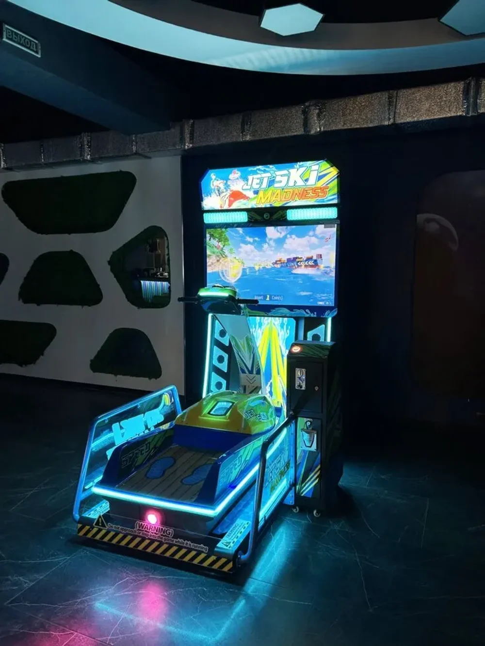 Детский игровой автомат гонки, гидроцикл «JETSKI»