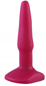 Фиолетовая анальная пробка - 10 см.