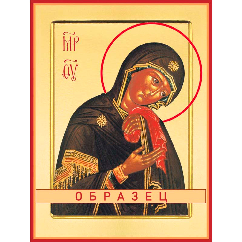 Плач Богородицы икона Божией Матери БМ-103 (бм/П/4/2)