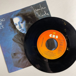 Винтажная виниловая пластинка LP Jennifer Rush Ring Of Ice (Germany 1984) 7 дюймов, 45 RPM, Single