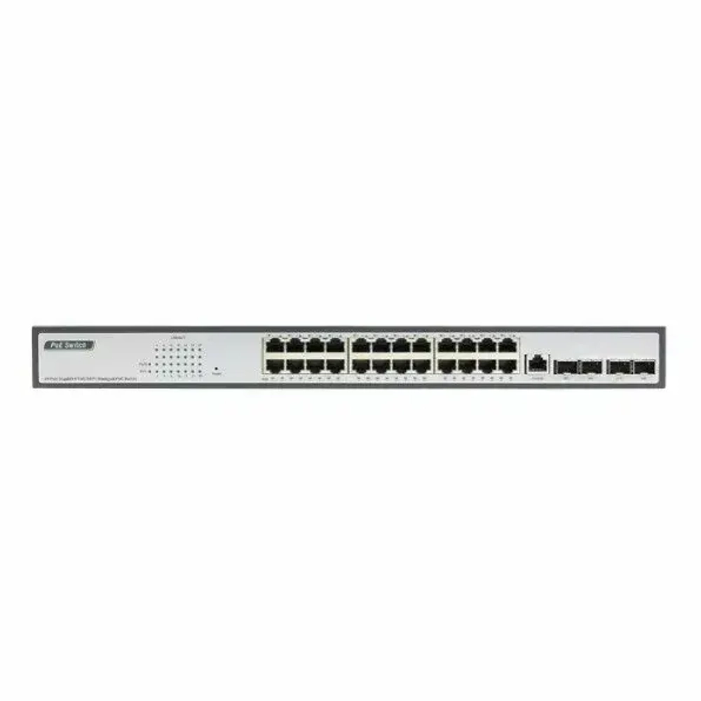 Сетевое оборудование ORIGO OS3228P 250W A1A Управляемый L3 PoE-коммутатор 24x1000Base-T PoE+, 4x10G SFP+, PoE-бюджет 250 Вт