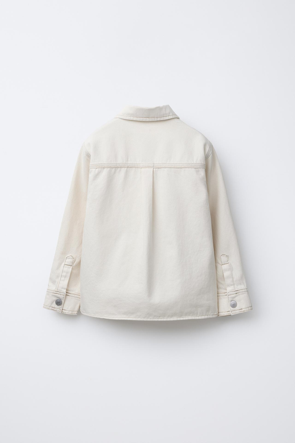 ZARA КУРТКА-РУБАШКА, ЭКРЮ