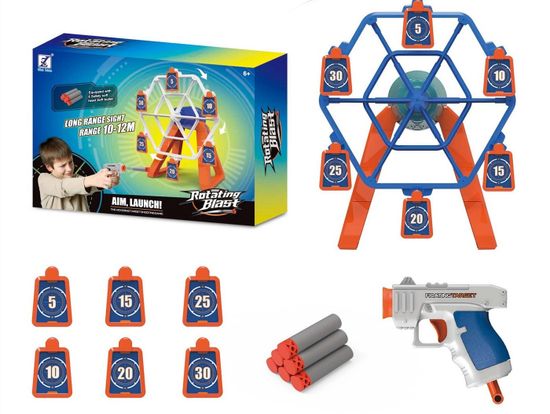 Игровой набор стрельба Rotating Blast по Вращающейся мишени ( колесо )