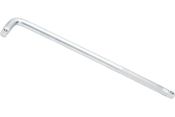 Вороток RF-8154380 Г-образный с накаткой 380мм, 1/2" ROCKFORCE