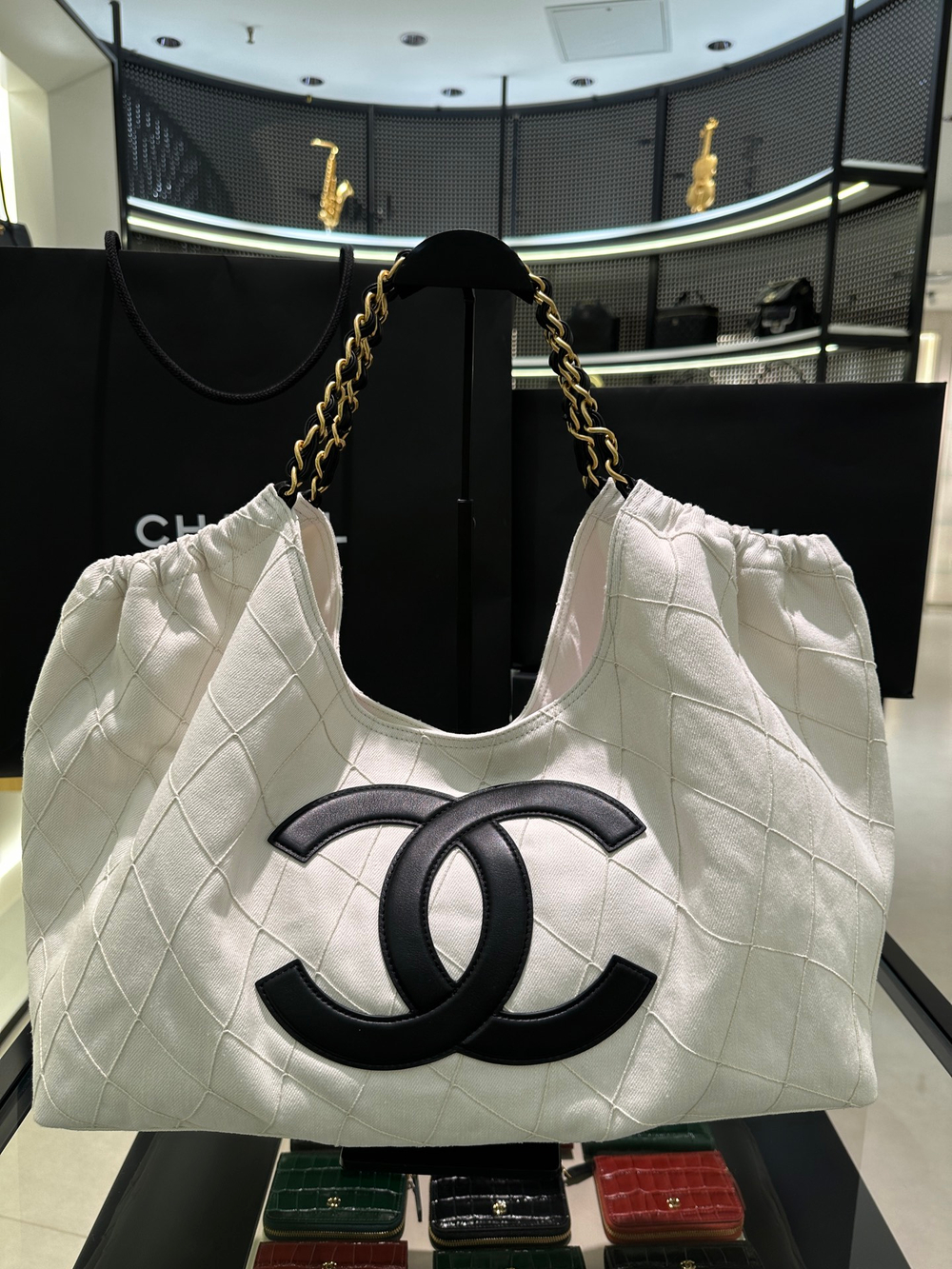 Chanel Coco Beach Small Shopping Tote