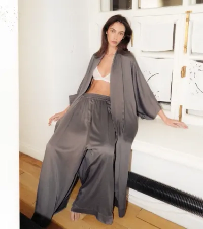 Брюки женские серые